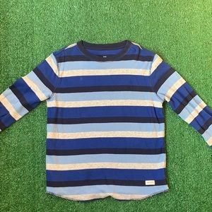 Gap kids different shades of blue long sleeve